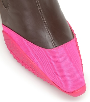 Leather knee-high boots | Marine Serre