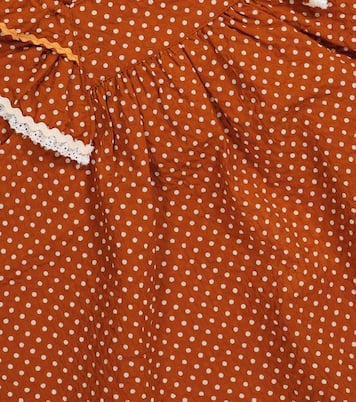 Bebé – vestido Mulloway de algodón con lunares | Caramel