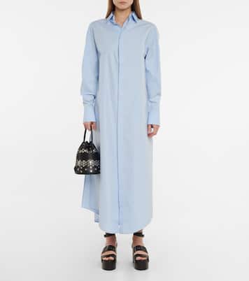 Hemdblusenkleid aus Baumwollpopeline | Alaïa