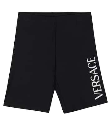 Logo biker shorts | Versace Kids