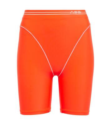 High-Rise Biker Shorts French Cut | Adam Selman Sport