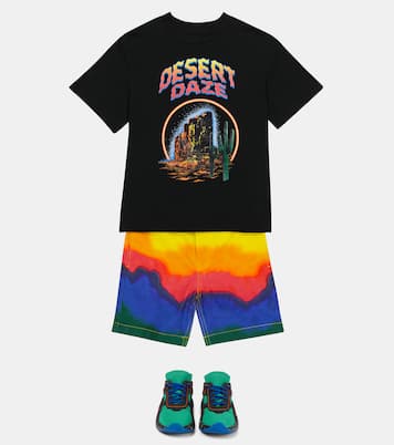 Cotton twill shorts | Stella McCartney Kids