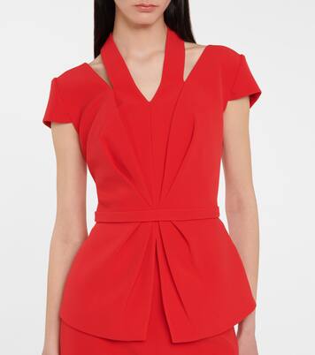 Top Ramona aus Crêpe | Safiyaa