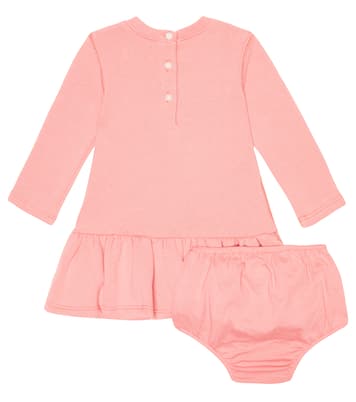 婴幼儿 — 棉质混纺针织连衣裙与灯笼裤套装 | Polo Ralph Lauren Kids