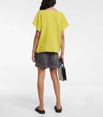 Top Elsa en gaze de coton | Velvet