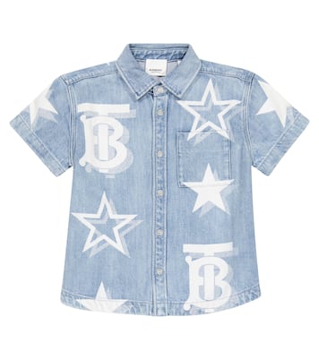 Camicia di jeans TB Monogram | Burberry Kids