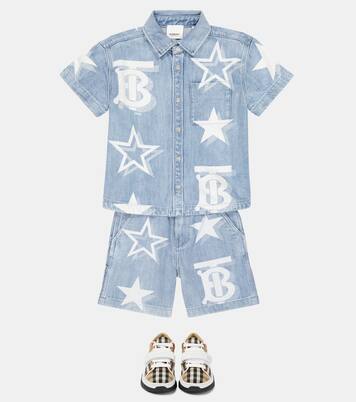 Camicia di jeans TB Monogram | Burberry Kids