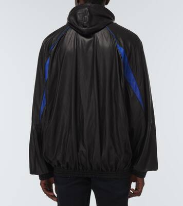 Leather hoodie | Balenciaga