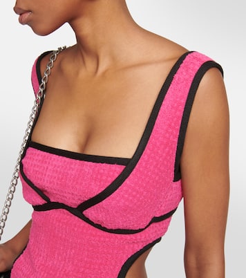 Robe en jacquard de coton | Marine Serre