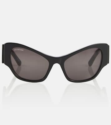 Rectangular acetate sunglasses | Balenciaga