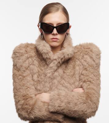 Rectangular acetate sunglasses | Balenciaga