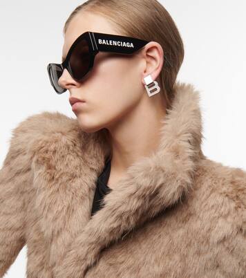 Rectangular acetate sunglasses | Balenciaga