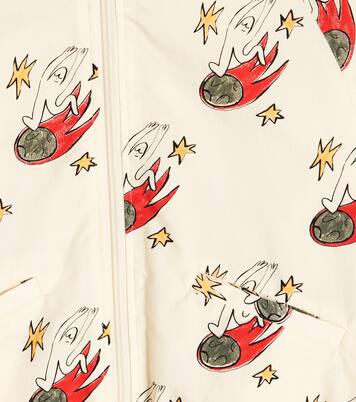 Printed cotton-blend jacket | Jellymallow