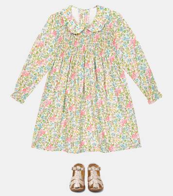 Cora floral cotton dress | La Coqueta
