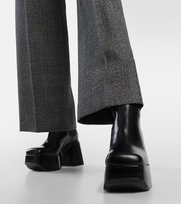 Plateaustiefel aus Leder | Dorothee Schumacher