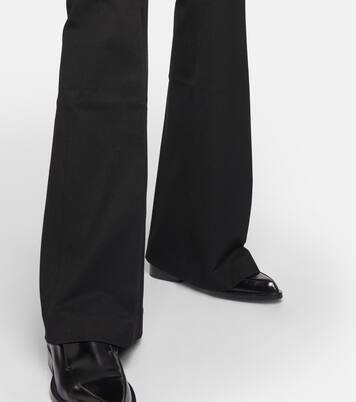 Pantalon évasé Tafira à taille mi-haute | Joseph