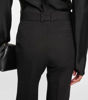 Pantalon évasé Tafira à taille mi-haute | Joseph