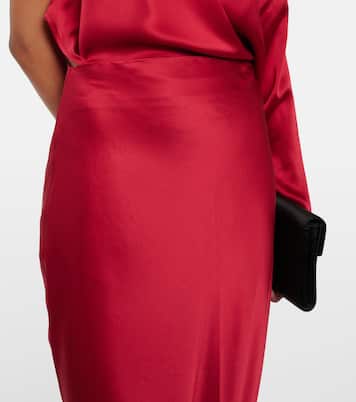 Silk satin maxi skirt | The Sei