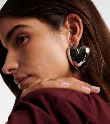 Ohrringe Puffy Heart, 10kt vergoldet | Jennifer Fisher