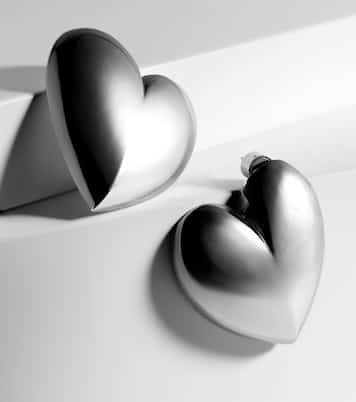 Ohrringe Puffy Heart, 10kt vergoldet | Jennifer Fisher