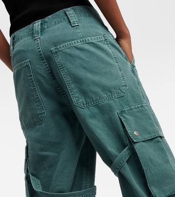 Vivian Strap mid-rise wide-leg jeans | Agolde