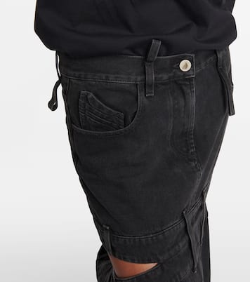 디컨스트럭티드 데님 맥시 스커트 | The Attico