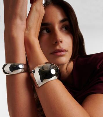 Globe 14kt gold-plated cuff bracelet | Jennifer Fisher