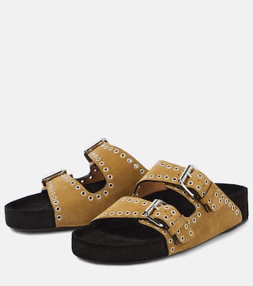Sandalen Lennyo aus Veloursleder | Isabel Marant