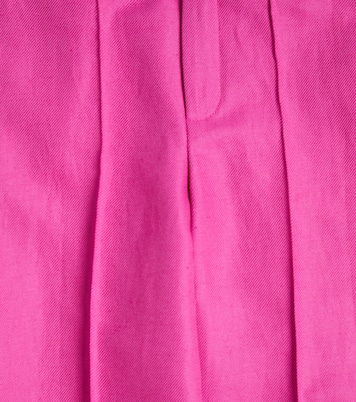 Pantalones de traje de lino y algodón | Chloé Kids