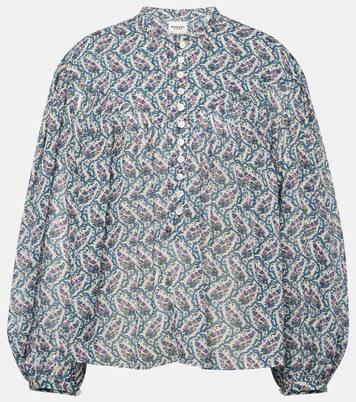 Salika printed cotton top  | Marant Etoile