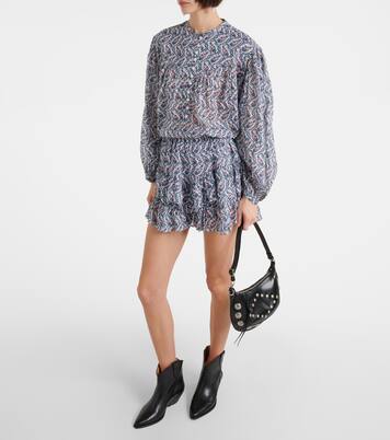 Salika printed cotton top  | Marant Etoile