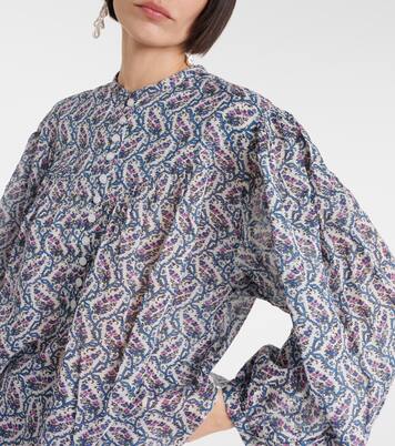 Salika printed cotton top  | Marant Etoile