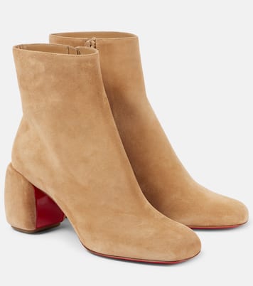 Minny Booty 70 suede ankle boots | Christian Louboutin