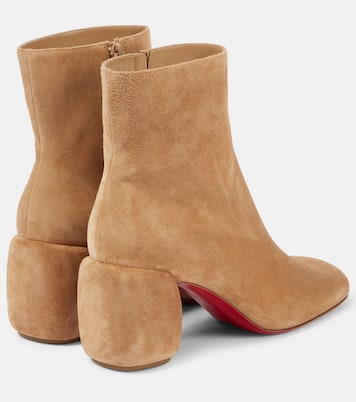 Minny Booty 70 suede ankle boots | Christian Louboutin