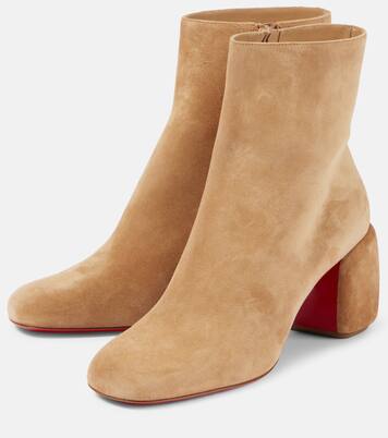 Minny Booty 70 suede ankle boots | Christian Louboutin