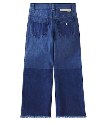 Patch-appliqué straight jeans | Stella McCartney Kids