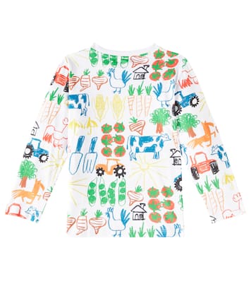 T-shirt imprimé en coton  | Stella McCartney Kids