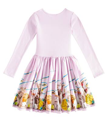 Robe Casie imprimée en coton mélangé | Molo