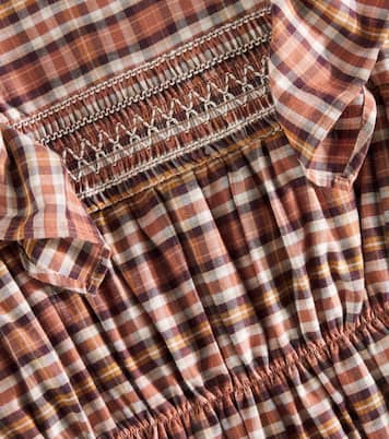 Robe Alice en coton à carreaux | C'era Una Volta