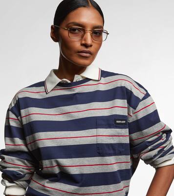 Logo rectangular sunglasses | Miu Miu