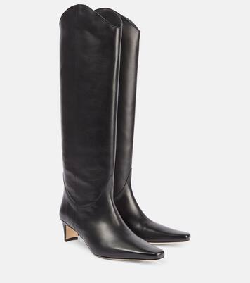 Bottes Western Wally 55 en cuir | Staud