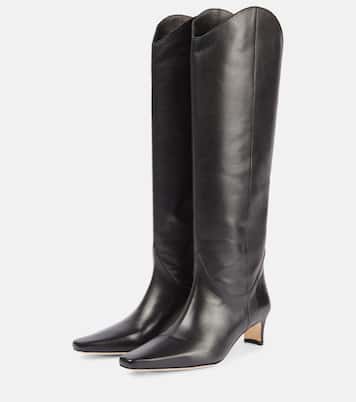 Bottes Western Wally 55 en cuir | Staud