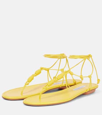 Sandalen Oaxaca aus Leder | Aquazzura