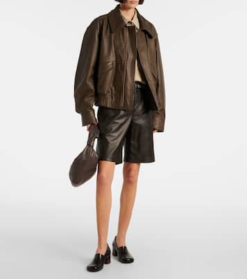 Shorts aus Leder | Lemaire
