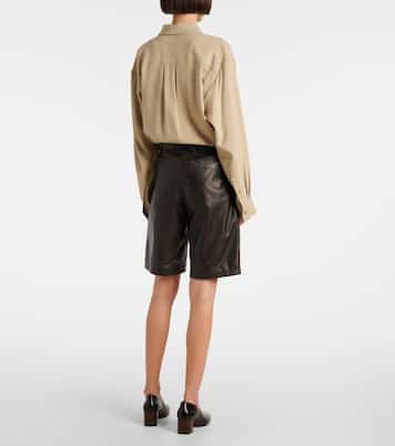 Shorts aus Leder | Lemaire