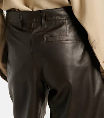 Shorts aus Leder | Lemaire