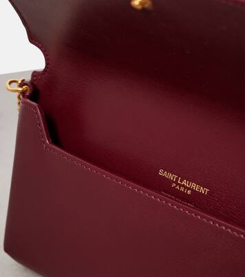 Cassandre leather crossbody bag | Saint Laurent