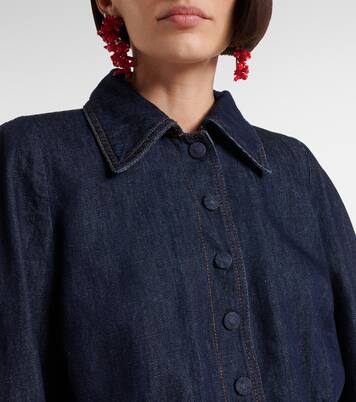 Cropped denim jacket  | Dries Van Noten