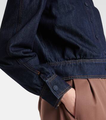 Cropped denim jacket  | Dries Van Noten