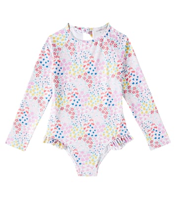 Floral rashguard swimsuit | The New Society